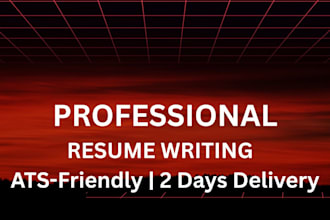 resume writing, cv writing and cover letter for jobs