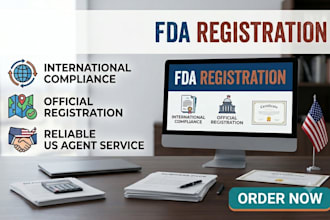 do fda food facility registration and US agent service