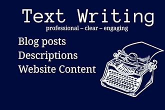 write clear and engaging short texts