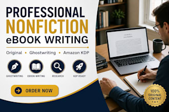write your nonfiction ebook for amazon KDP