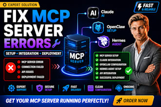 fix mcp server error setup claude openclaw hermes agent integration deployment