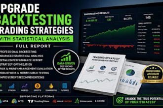 upgrade backtesting trading strategies with statistical analysis full report