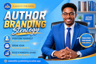 do author website branding, author positioning, social media brand strategy