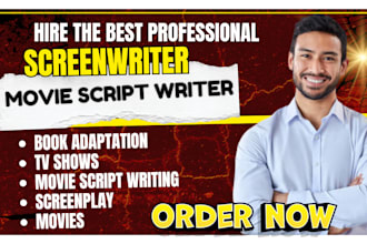 write movie screenplay screenwriting comedy short film script as scriptwriter