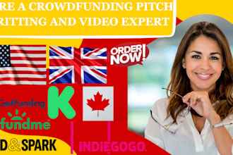 write attractive pitch gofundme indiegogo kickstarter