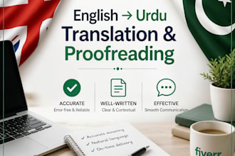 be your certified english to urdu translator