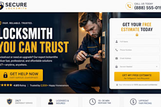 build garage door website locksmith website, locksmith, window repair website