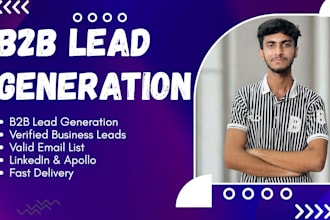 do targeted b2b prospect research and lead generation