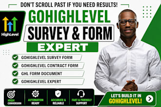 setup gohighlevel form survey gohighlevel contract form ghl form document expert