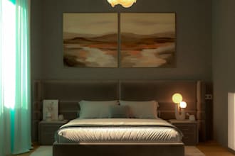 3ds max, corona render, photoshop