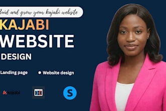 design a high converting kajabi website, landing page and sales funnel