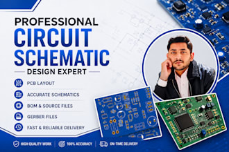 design professional electronic circuits and schematics