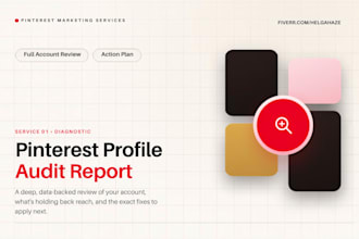 make your pinterest profile audit report with clear growth actions