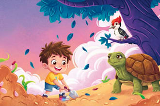 children book illustration, children book illustration