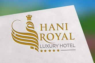 design modern arabic logo and arabic calligraphy