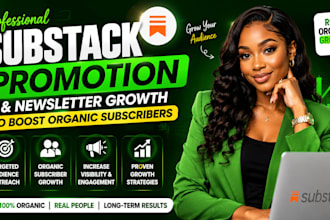 do substack promotion substack setup, substack subscribers, substack newsletter