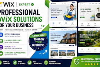 office cleanig website laundry adding cleaning real estate wix gardening land
