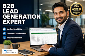 build a targeted b2b lead generation and prospect email list