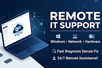 fix windows network and hardware issues remotely