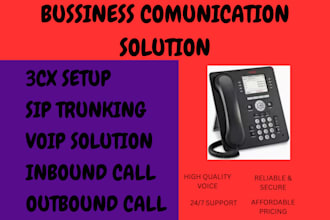 setup 3cx call center and voip solution for your business