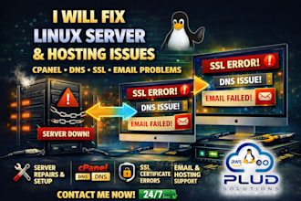 fix aws, cpanel web hosting issues