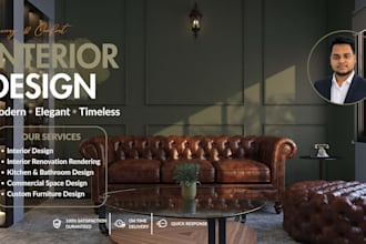 create photorealistic interior and apartment visualization