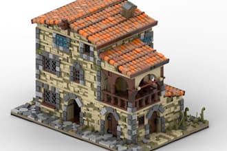 do custom lego model lego moc design lego set 3d lego model with instructions