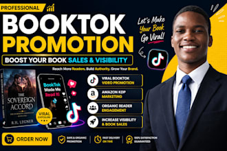 do organic booktok promotion and amazon KDP book marketing