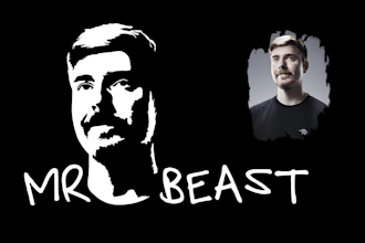 create custom silhouette and stencil portrait designs