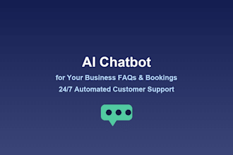 build a simple ai chatbot for your business faqs and bookings