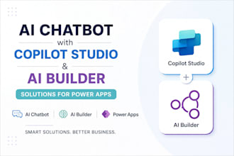create ai chatbot and ai builder solutions for power apps