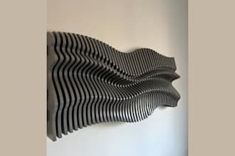 3d ceiling medallions 3d monograms 3d illusion art  3d geometric relief 3d panel