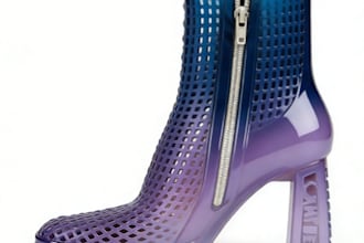 do 3d heel rendering ,3d footwear design in glb ,gltf model file for printing