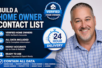 build a home owner contact list