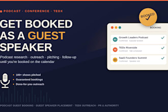 book you as a podcast guest speaker for podcasts, conference and tedx talks
