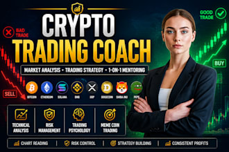 professional crypto trading mentor, coach, market analysis and strategy expert