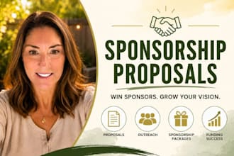 sponsorship proposal writer, event sponsorship package, sponsor outreach