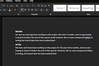 proofread and polish your essay, email, or document