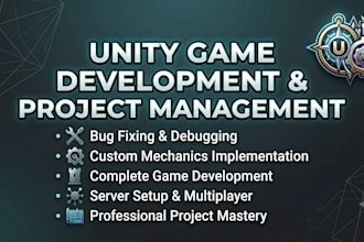 be your expert unity game developer and project manager