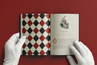 do professional fiction book formatting and layout design