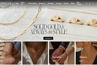 design jewelry shopify store shopify jewelry website shopify dropshipping store