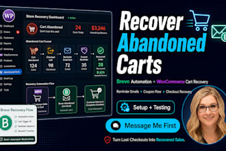 setup brevo automation abandoned cart woocommerce email automation cart recovery