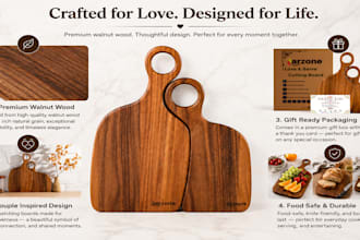 design premium amazon listing images, info graphics and a plus content