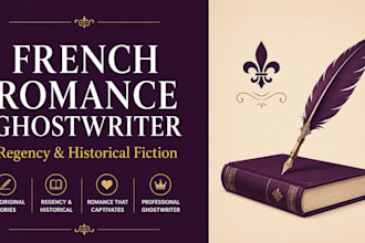 ghostwrite regency romance historical romance ebook novel native french writer
