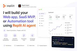 build fullstack replit apps with ai integration and automation