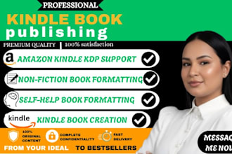 publish your self help book and nonfiction book on amazon