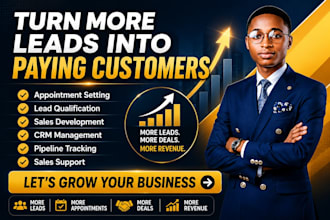 sales closer sdr sales rep appointment setter lead conversion specialist