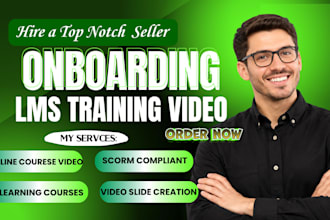 do online course video editing onboarding training videos lms course creation
