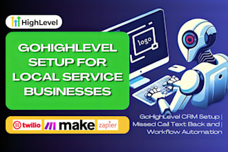 do gohighlevel crm setup missed call textback workflow automation gohighlevel ai