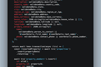 do nodejs express backend rest api postgresql prisma mongodb mongoose and more